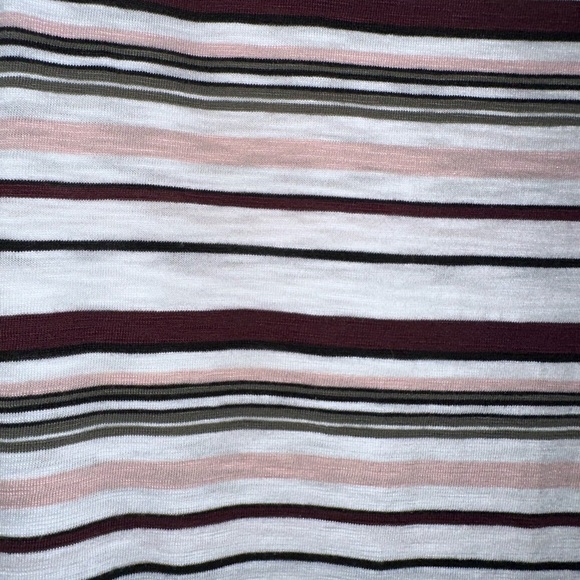 White House Black Market Striped Long Sleeve Top size Large - Picture 4 of 4